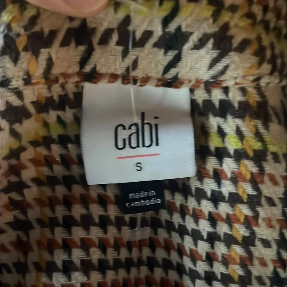 Cabi Houndstooth Yorkshire Shacket M Jacket - Picture 4 of 9
